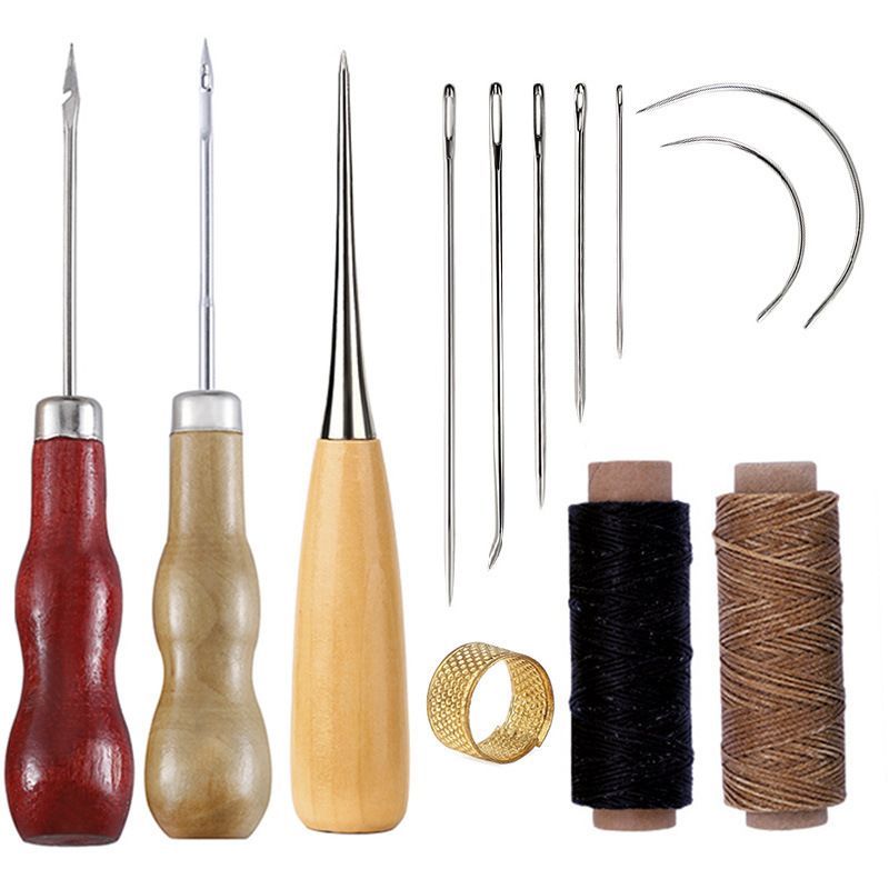 13pcs Waxed Thread Leatherwork - огляд і ціна Leatherwork For Beginners