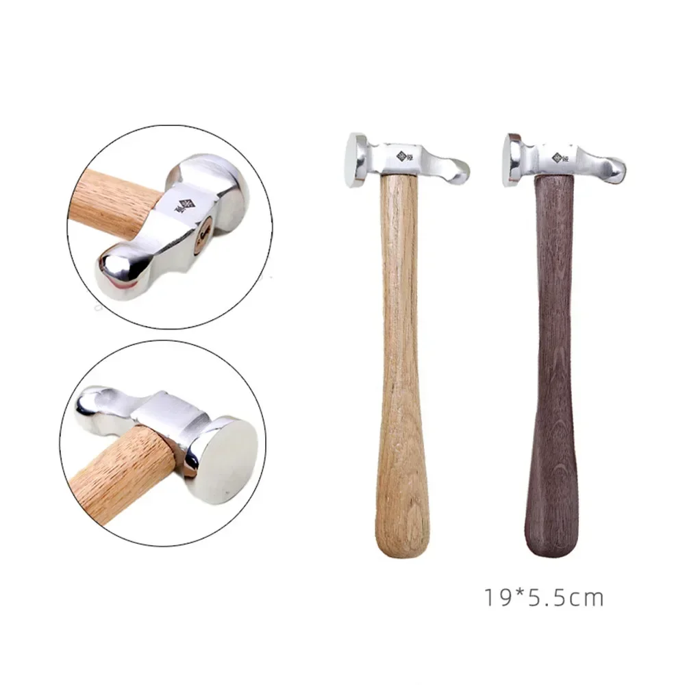 Stainless Steel Round Head Ham - огляд і ціна Leatherwork Hammer
