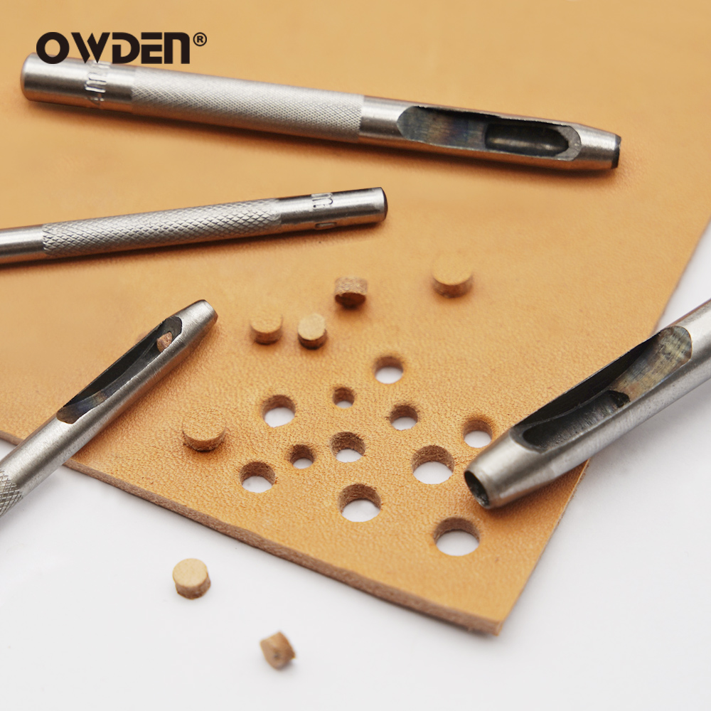 6pcs Leather Hole Punching Too - огляд і ціна Leatherwork Hammer
