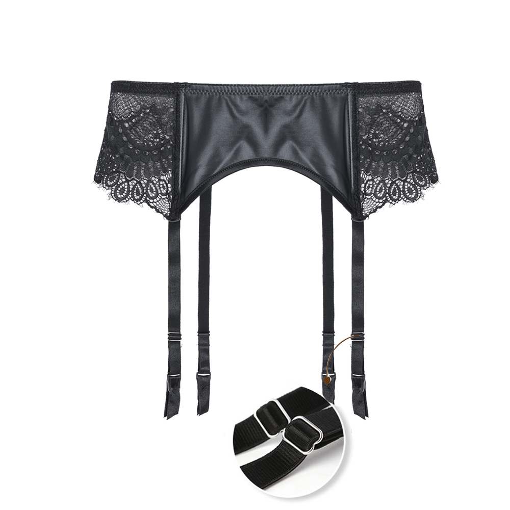 Lace Faux Leather Garter Belt  - огляд і ціна Leather Work Harness