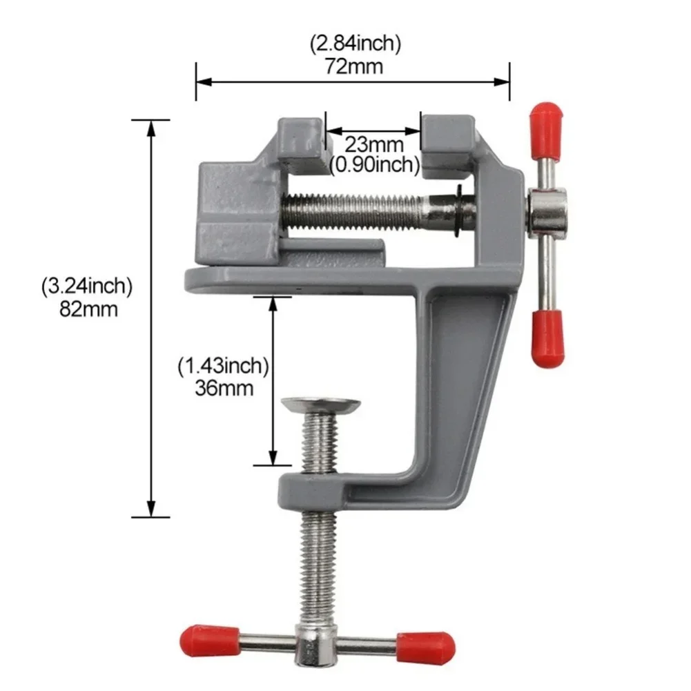 Mini Table Clamp Vise Small Be - огляд і ціна Leatherwork Bench