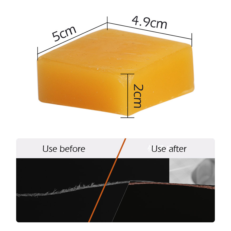 WUTA 1PC 100% Natural Beeswax  - огляд і ціна Leatherwork Thread
